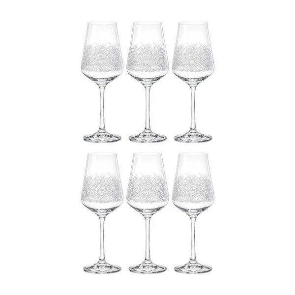 Рюмки для водки набор 6шт 65мл стекло САНДРА QH039 (6)