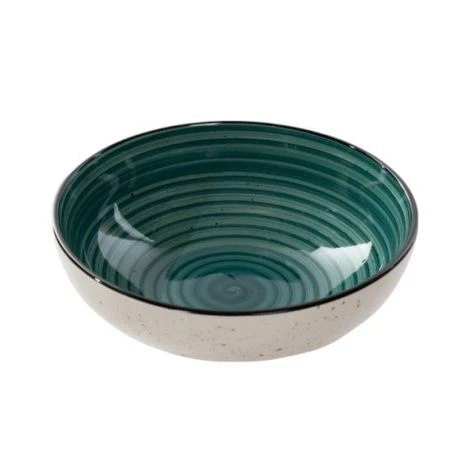 Тарелка глубокая 750мл 18см керамика Аэрография БРИЗ МОНИКА (6/36)