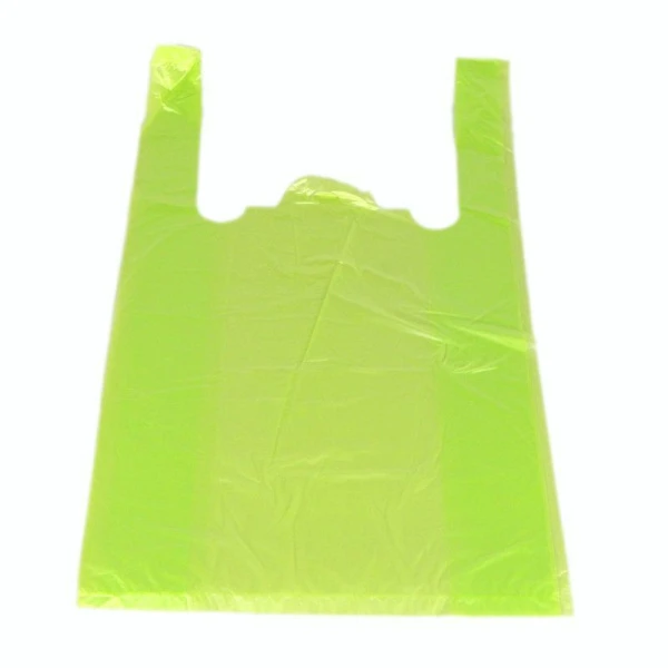 Пакет-майка 45*25*12см 10мкм полиэтилен зеленый (5000/200)