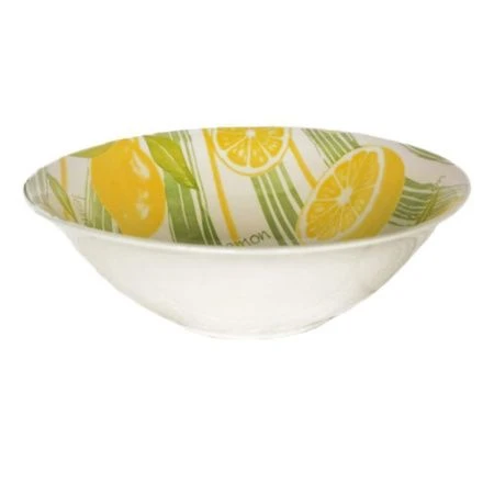 Салатник 800мл 20см фарфор ЛИМОНЫ круглый (6/48)