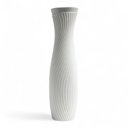 Ваза для сухоцветов 60см керамика серая JC-15994 (8)