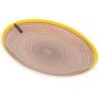 Тарелка мелкая 27см керамика Аэрография ПОЛДЕНЬ обеденная 139-23097 (6/24) ВЫВОД