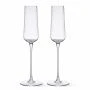 Бокалы для шампанского набор 2шт 230мл 5*7*25,2cм стекло Bar Line подар.уп KY-040/JC-18287 (12)