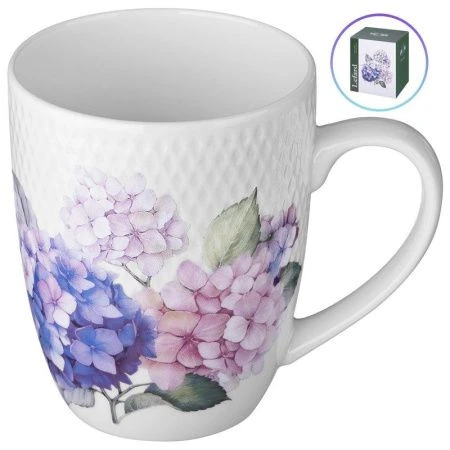Кружка 400мл фарфор HORTENSIA (48)