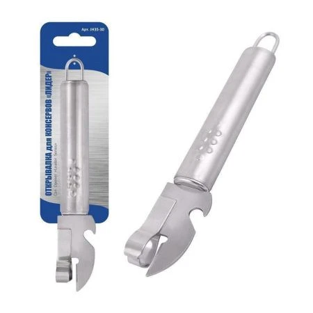 Нож консервный 17,5*3*1,5см нерж.сталь Лидер (6/144)