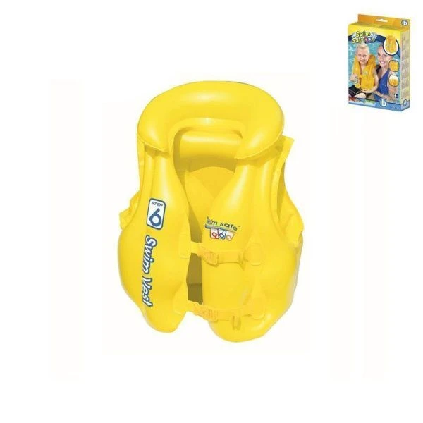 Жилет для плавания детский ПВХ Swim Safe 51*46см от 3-6 лет 32034 (24)