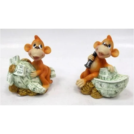 Фигурка Обезьянка полистоун 7*6*7см (4/144)