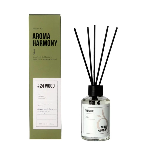 Аромадиффузор 100мл Aroma Harmony №24 Wood  ZL0003 (10) Аромадиффузор 100мл Aroma Harmony №24 Wood  ZL0003 (10)