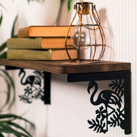 Комплект кронштейнов для полки 2шт. 702-218Br