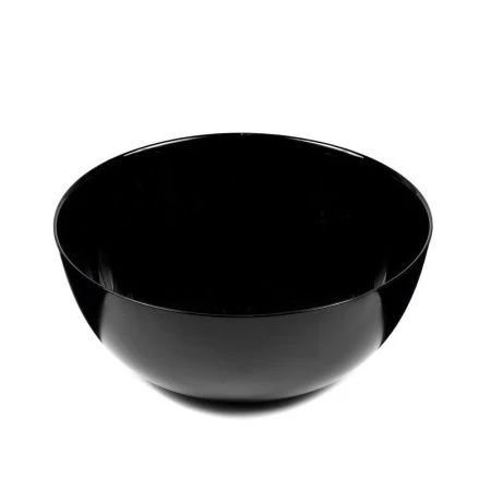Салатник 18см стекло ДИВАЛИ ЧЕРН 71456 (12/36)