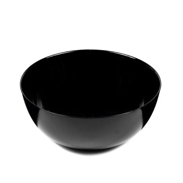 Салатник 18см стекло ДИВАЛИ ЧЕРН 71456 (12/36)