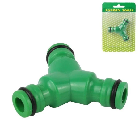 Тройник штуцерный для водопровода на блистере JC-3411/S-545 (500)