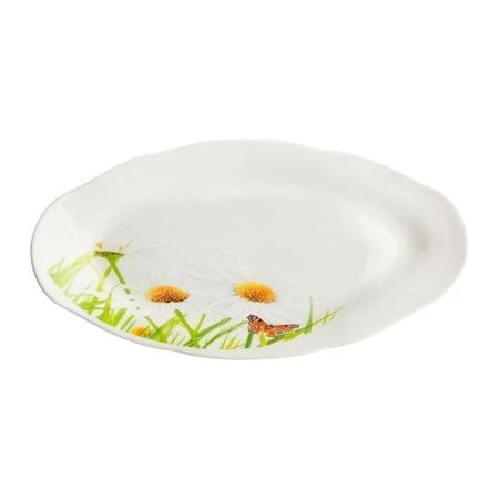 Селедочница 25см фарфор РОМАШКА Идиллия (15)