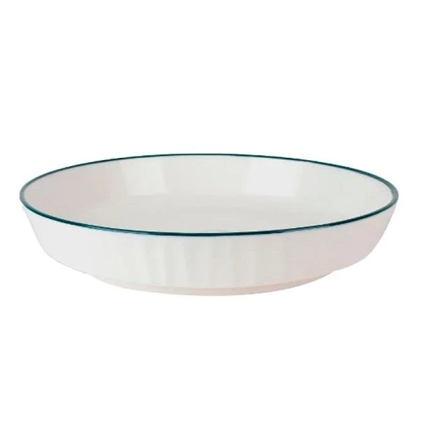 Тарелка глубокая 700мл 21см фарфор Notele.Green (6/30)