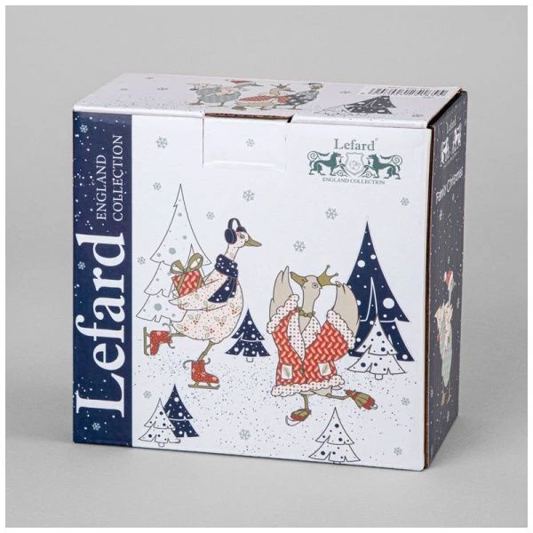 Салатник 650мл 14,5*6см фарфор FAMILY CHRISTMAS (36)