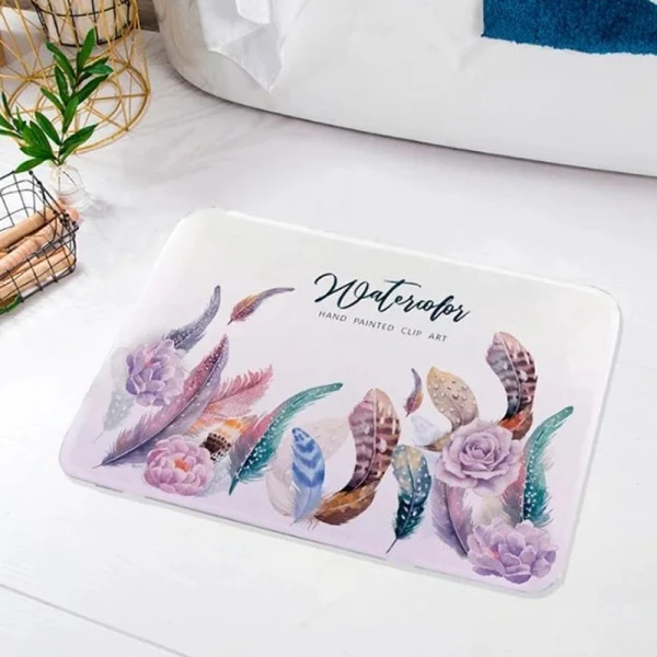 Коврик в ванную 40*60 ПЕРЬЯ JC-13715 (48)