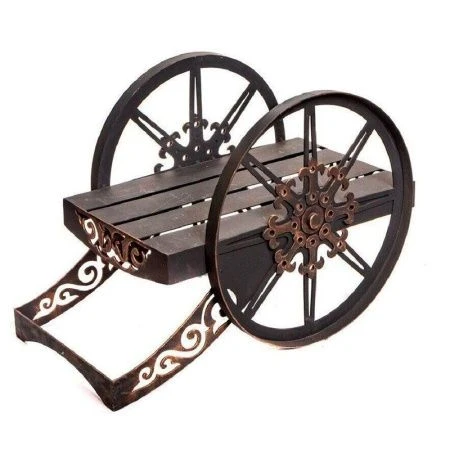 Дровница Пушка сталь 63*35*40см (1)