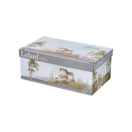 Чайный набор 4пр фарфор БЕРЁЗКИ на 2 персоны 300мл (12)