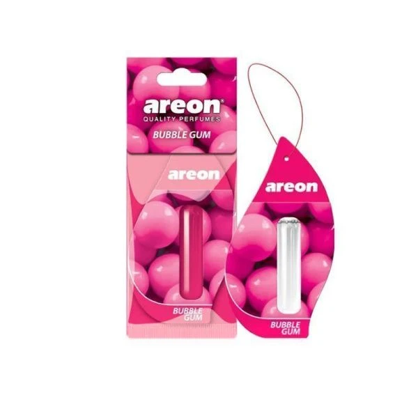 Ароматизатор подвесной сухой   с капсулой Areon LIQUID 5мл. Bubble Gum (Бабл Гам) (24)