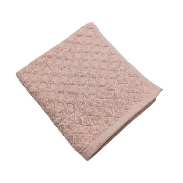 Полотенце махровое 50*80см Sea кремово-розовый ВЫВОД