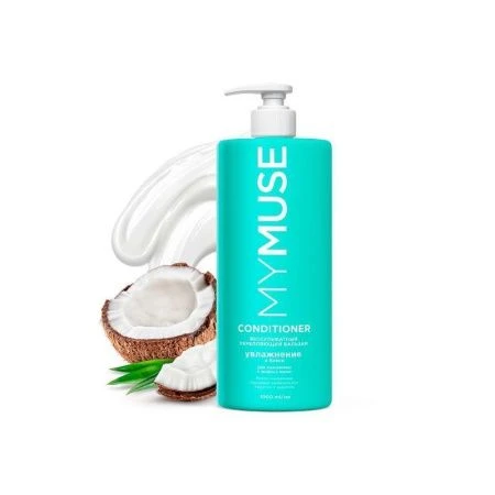 Бальзам беcсульфатный укрепляющий 1000мл MY MUSE (6)