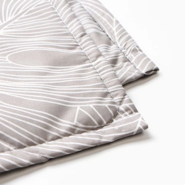 Покрывало 2сп 180*210±5 микрофайбер 100% п/э LoveLife Листья монстеры