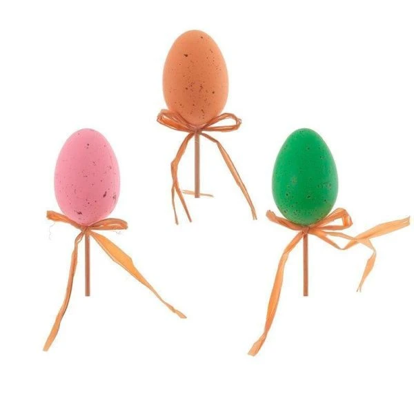 Стикер пасхальный Яйцо пасхальное 4*4*25см, 3 вида (12/960)