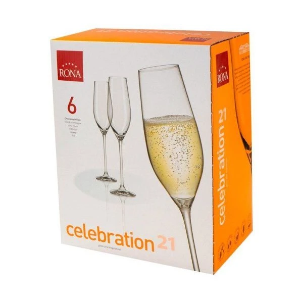 Бокалы для шампанского набор 6шт 210мл стекло RONA CELEBRATION (8) Бокалы для шампанского набор 6шт 210мл стекло RONA CELEBRATION (8)