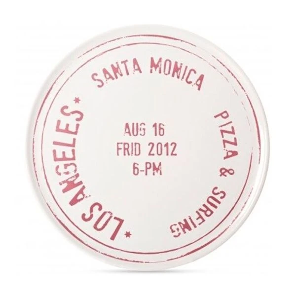 Тарелка для пиццы 32см фарфор LOS ANGELES TDP479 (6) ВЫВОД