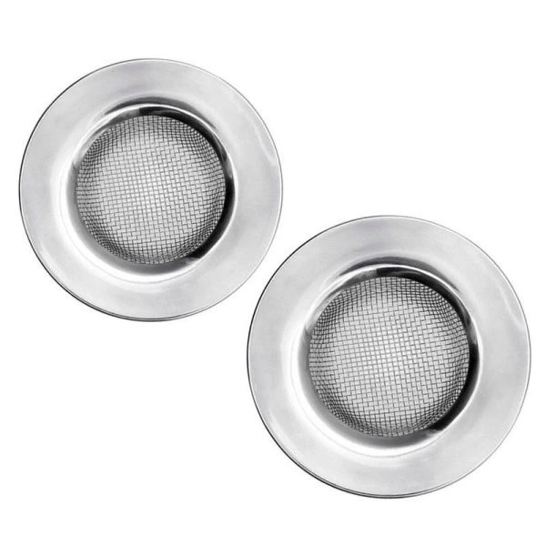 Ситечко в раковину 2шт 7см металл (сеточка) JC-729 (600)