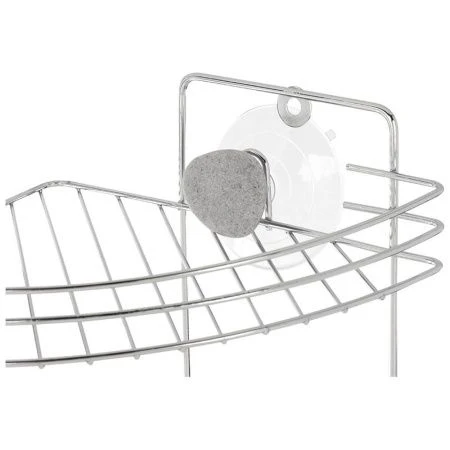 Полка угловая 3 ярусная 19*19*41см хром STONE W2672С (4)