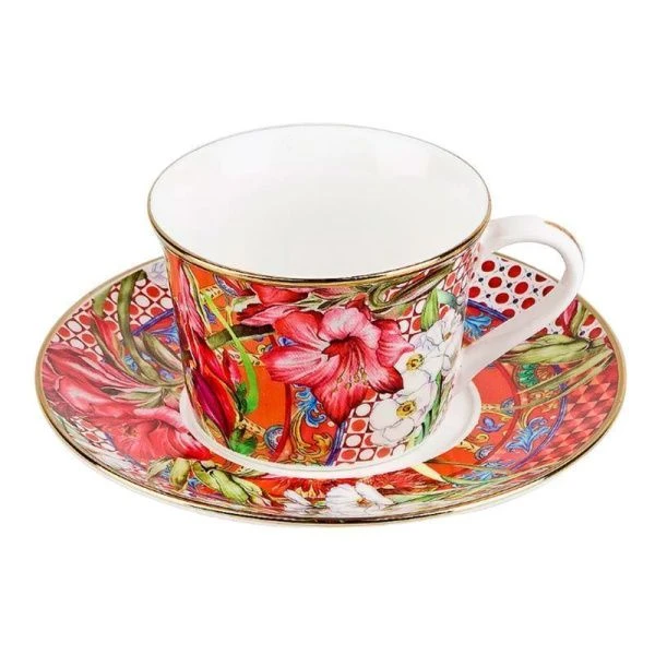 Чайный набор 12пр фарфор Secret Garden на 6 персон 200мл подар.уп. (6)