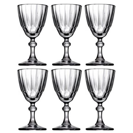 Бокалы для вина набор 6шт 300мл стекло ДАЙМОНД 44777В (4)