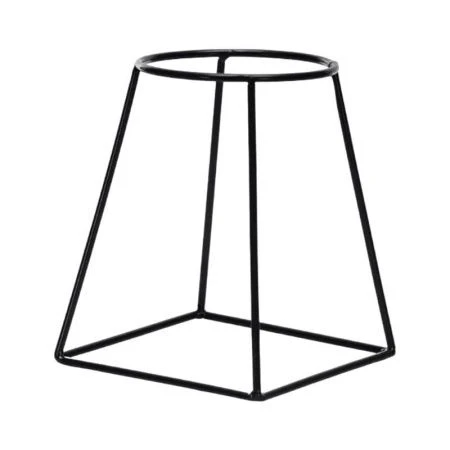 Подставка для цветков на подоконник d12см 15*19см металл ЛОФТ черная 66-610 B (1)