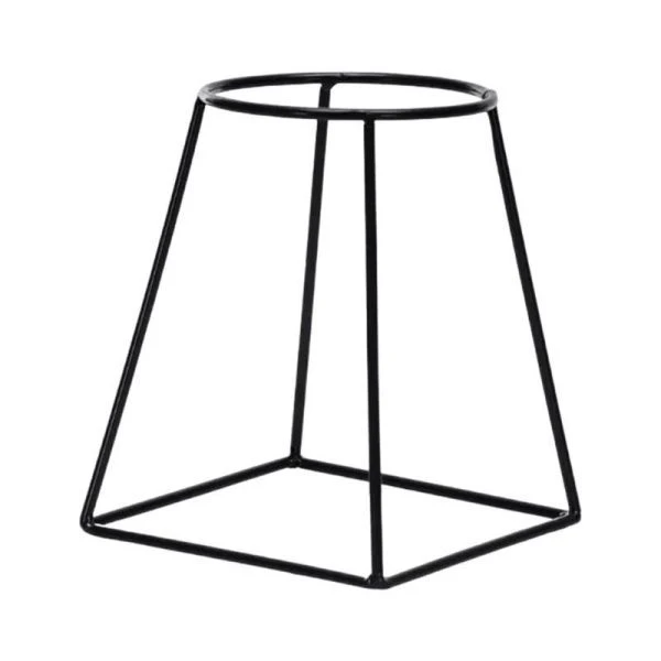 Подставка для цветков на подоконник d12см 15*19см металл ЛОФТ черная 66-610 B (1)