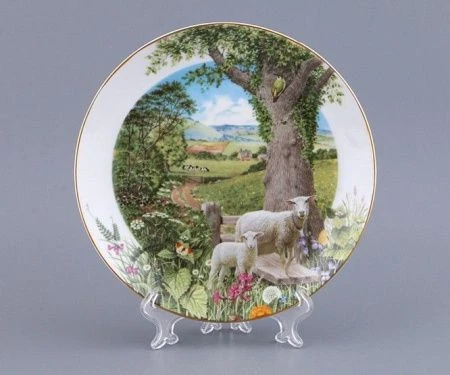 яяяТарелка декоративная настенная 20см (24)