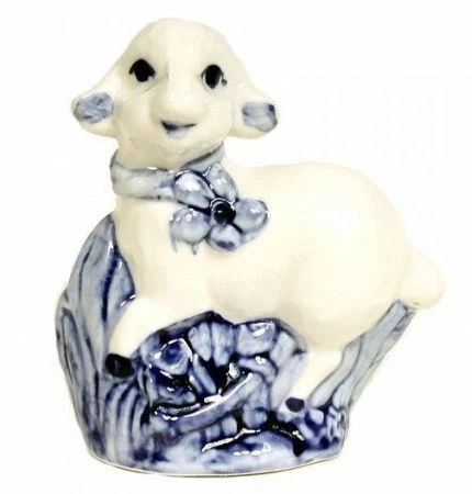 яяяФигурка Овечка 7.5*3.2*7.8см, QX1019 'L50412 (8-192)