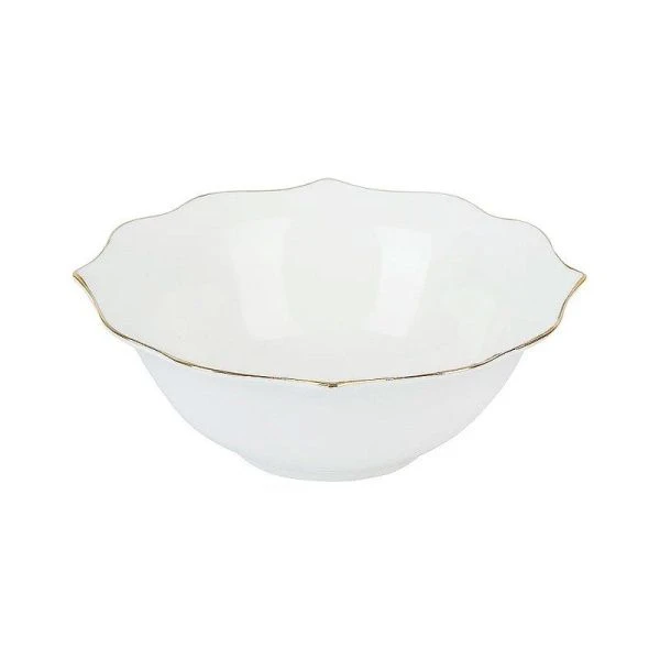 Столовый набор 12пр фарфор отводка золотом Belle подар.уп. (2)