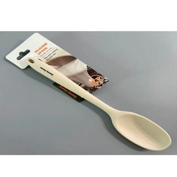 Ложка кулинарная 28,5см силикон Kitchen Pro DH3591-WHITE/JC-18327 (12/96)