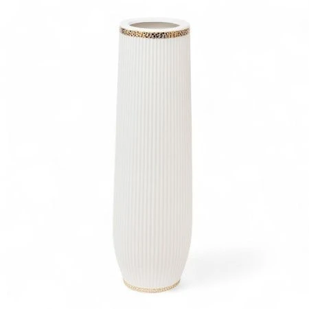 Ваза для сухоцветов 60см керамика белая JC-15999 (8)