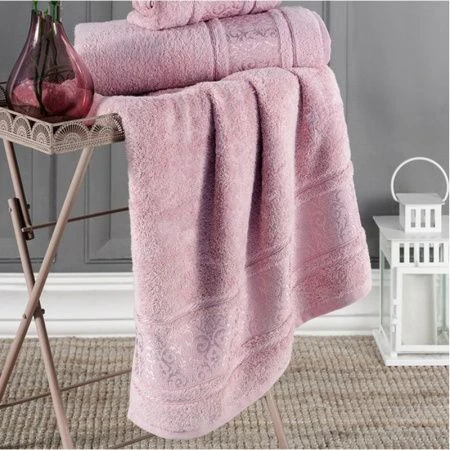 Полотенце бамбук 50*90см Karna ARMOND (Светло-лаванда) 500г