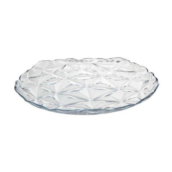 Тарелки мелкие набор 6шт 28см стекло ЭСТРЕЛЛА (4)