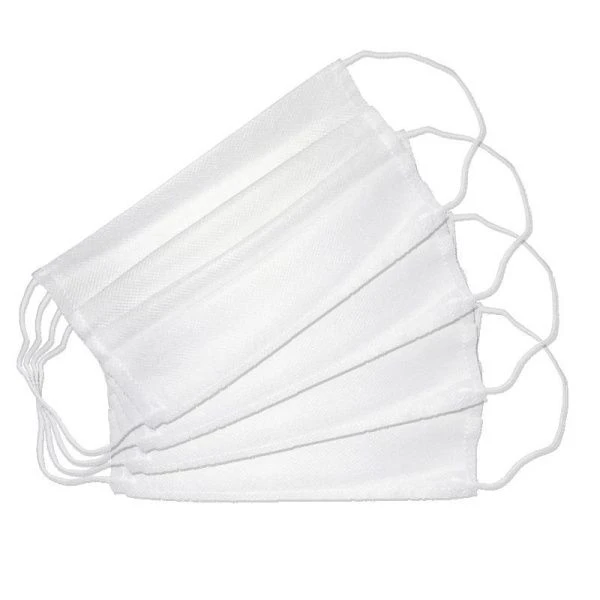 Маска техническая спандбонд набор 4шт, 60мкм, спандбонд