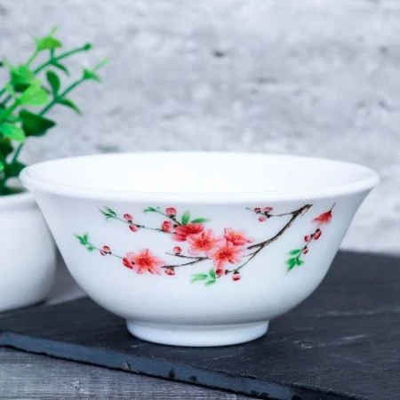 Соусник 120мл 9см стеклокерамика ВЕТКА САКУРЫ FW40XN-(6933) (3/72)