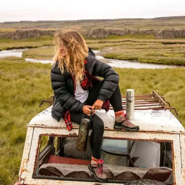 Термос 1,2л (32-40ч) нерж.сталь BIOSTAL-Охота чехол NBP-1200B