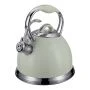 Чайник со свистком 2,5л нерж.сталь кремовый Tea 78-004 (6)