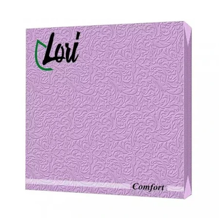 Салфетки бумажные Лори Комфорт 16шт 2-х слойные 33*33 Агат (20)