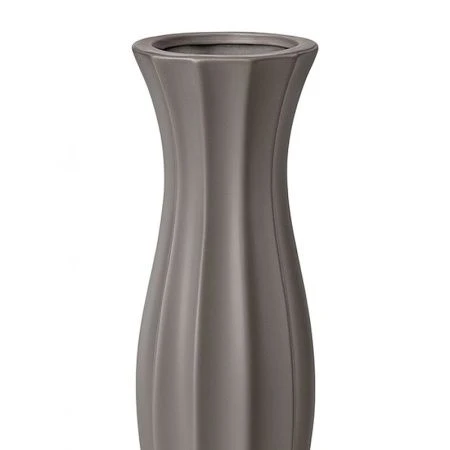 Ваза для сухоцветов 60см керамика серая JC-15991 (8)