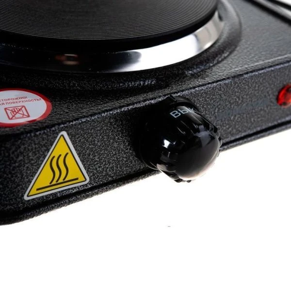 Плитка электрическая чугун 1000Вт дисковая конфорка HOMESTAR HS-1102 (10)