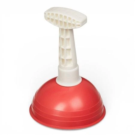 Вантуз 13*17см резина/пластик вишневый